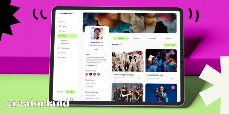 Creatorland Launches as Content Creator Networking Platform