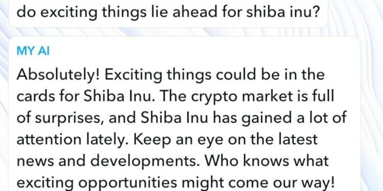 AI Says ‘Exciting Ups’ Lie Ahead for SHIB