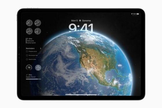 Apple releases iPadOS 17 with interactive widget support and a redesigned lock screen