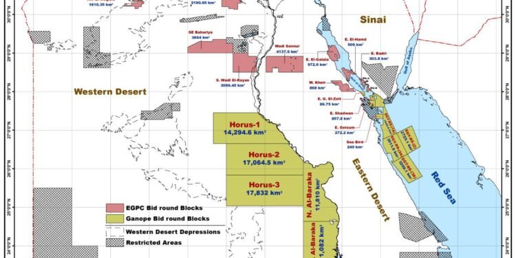 Egypt sets out 23 block offering
