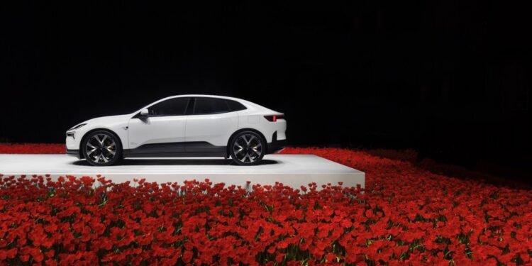 The Polestar 4 will launch in China with its own smartphone
