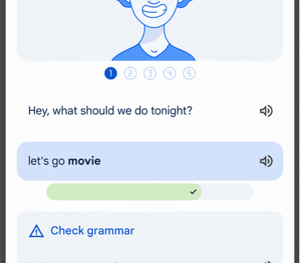 Google takes aim at Duolingo with new English tutoring tool