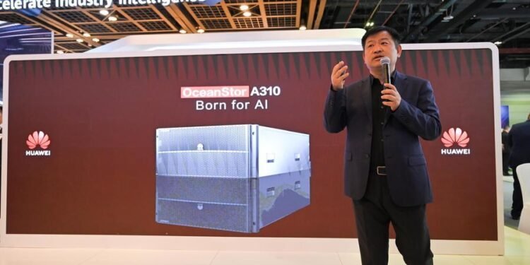 Huawei launches new AI storage product for the era of large model at GITEX Global 2023