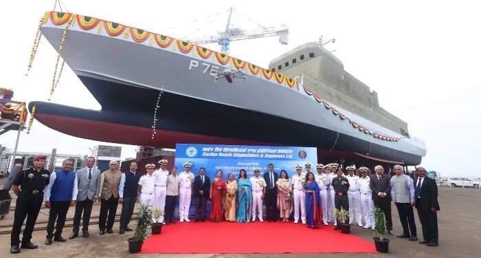 Indian Navy Launches Anti-Submarine Warfare Ship