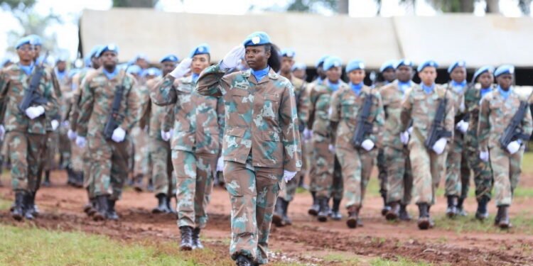 SANDF members in the DRC receive UN medals