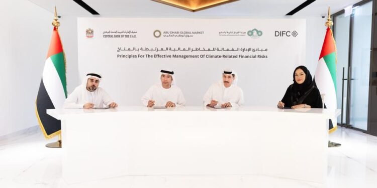 UAE sustainable finance working group launches the ‘Principles for the effective management of climate-related financial risks’