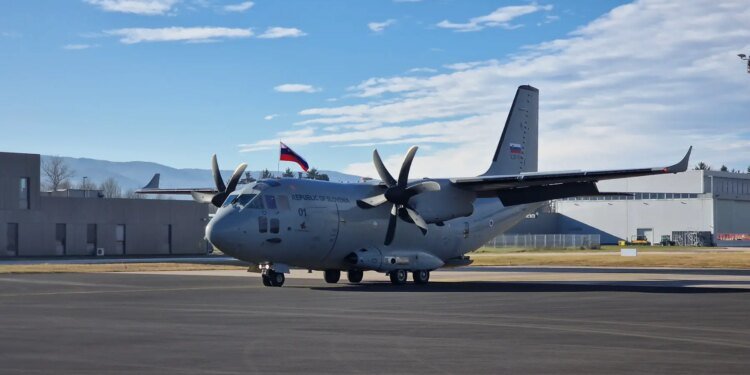 Slovenia Accepts First C-27J Spartan Aircraft From Leonardo