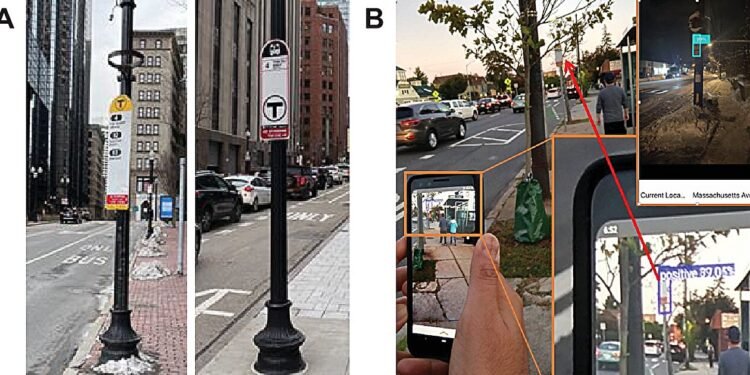 New app effectively aids blind and visually impaired commuters in finding bus stops