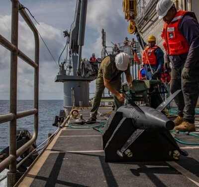 The Pentagon is already testing tomorrow’s AI-powered swarm drones, ships