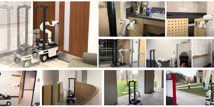 Adaptive robot can open all the doors