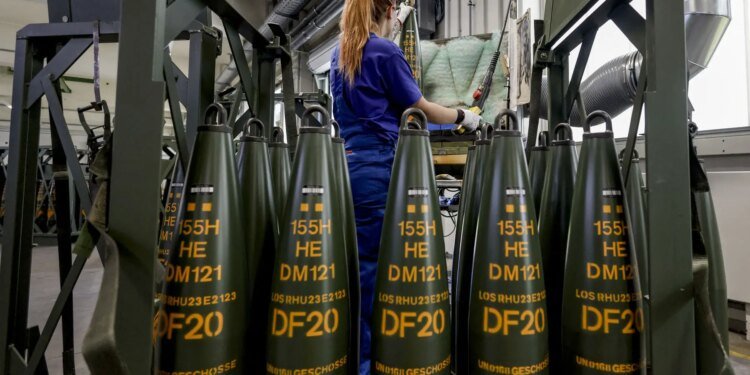 Germany’s Rheinmetall to Produce Munitions in Ukraine