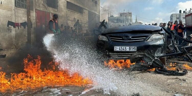 Israel frees two hostages in Rafah under cover of air strike; health officials say 37 killed