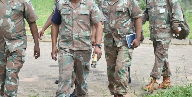 SA contingent commander calls on SAMIM FOBs