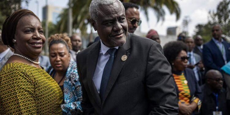 AU chief accuses Israel of ‘mass killing of Palestinians’ seeking aid