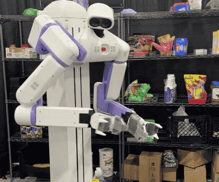 Reflex Robotics’ wheeled humanoid is here to grab you a snack