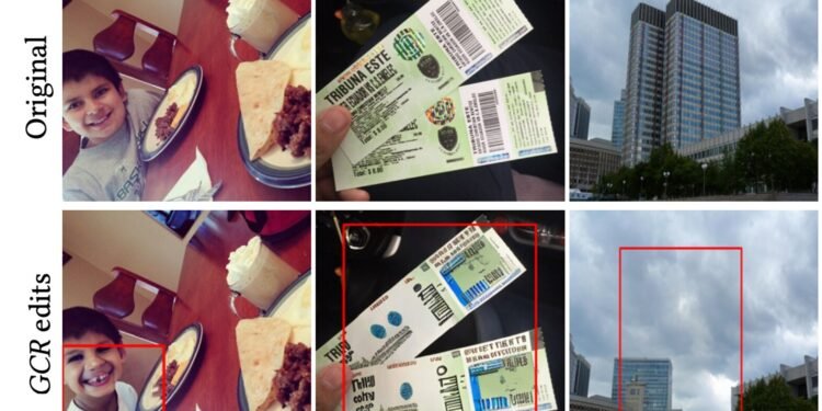 AI may help to replace confidential information in images with similar visuals