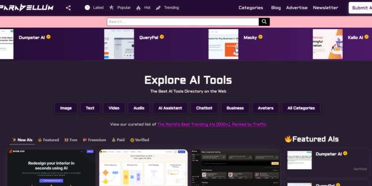 Discovering the tuture of AI – Introducing AI Parabellum (an AaI tools directory)