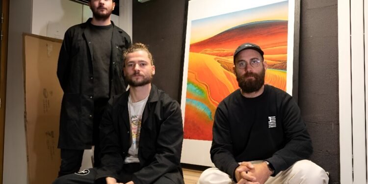 French art group uses brainwaves and AI to recreate landscapes
