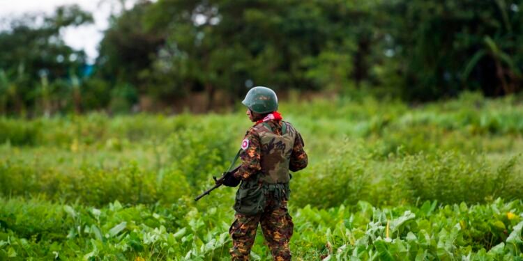 Myanmar Ethnic Armed Group Says Captured Hundreds of Junta Personnel