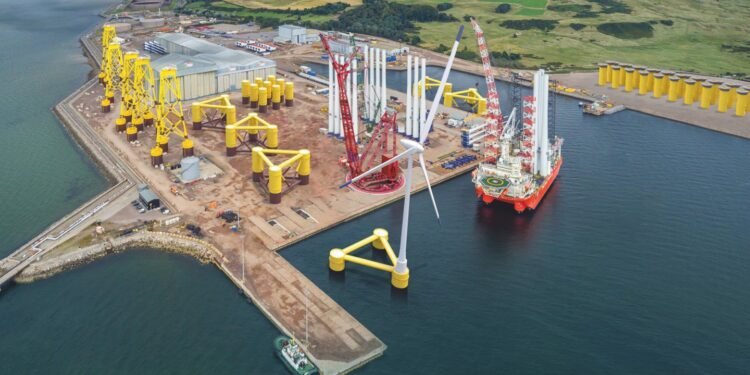 Study highlights gigawatt-scale floating offshore wind challenges