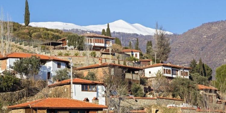 Birgi village of Izmir, Turkiye will become a green destination model