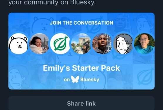 Bluesky lets you curate accounts and feeds to follow with its “Starter Pack” feature