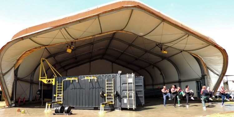 Canvas and Tent unveils new FAKDAS platoon field accommodation facility