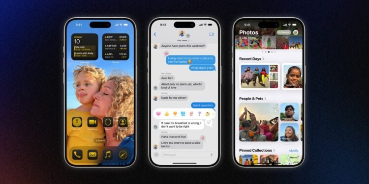 The Top New Features in Apple’s iOS 18 and iPadOS 18
