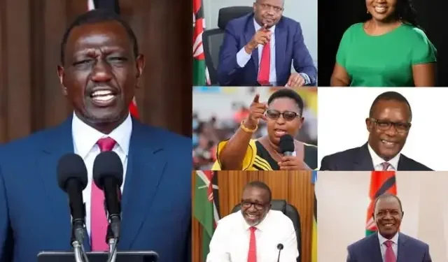 List Of Prominent Figures Left Out In Ruto Cabinet Nomination