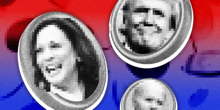 People Are Using Memecoins to Bet on the US Election