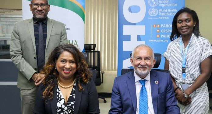 CARPHA – PAHO subregional director commit to continued collaborations to improve public health in the Caribbean