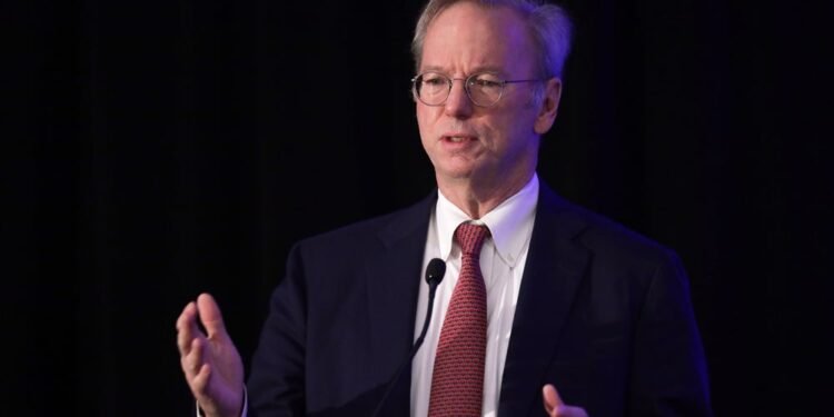 Ex-Google CEO Says He ‘Misspoke’ on Remote Work, AI Rivals