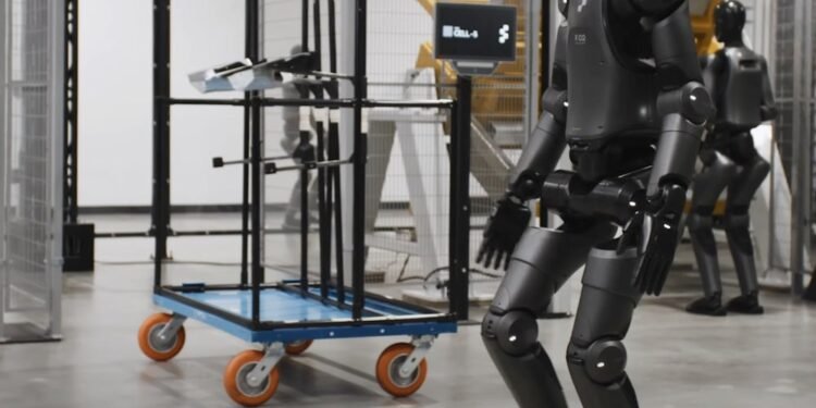 Figure 02 Humanoid Robot Steps Into BMW Factories For Test