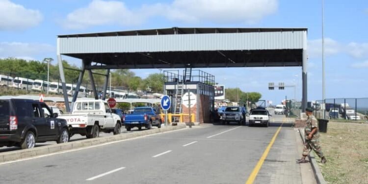 Top 10 African countries with the largest shared borders