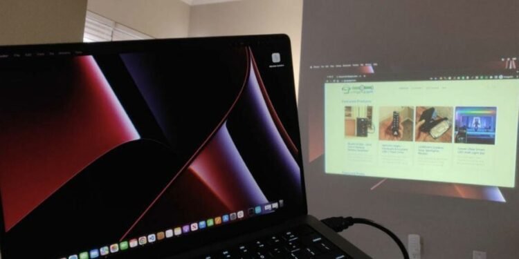 How to Connect a Projector to a Macbook?