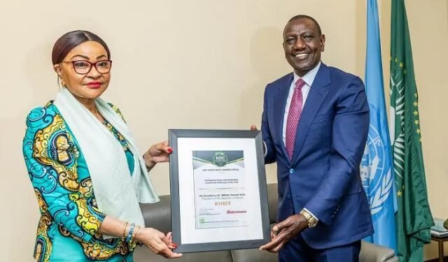 Ruto Bags statesman of the year award in US