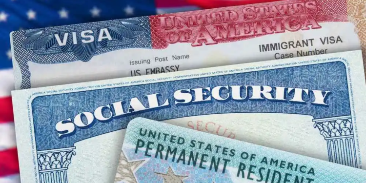 Top 10 African countries with the highest number US Green card recipients