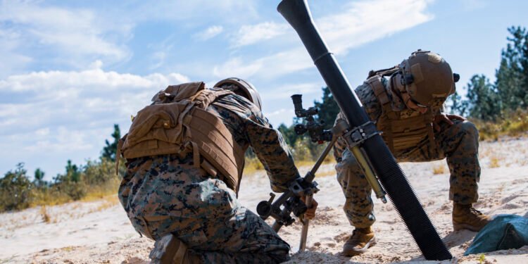 US Marine Corps Transitions to Virtual Mortar Training to Lessen Blast Effects