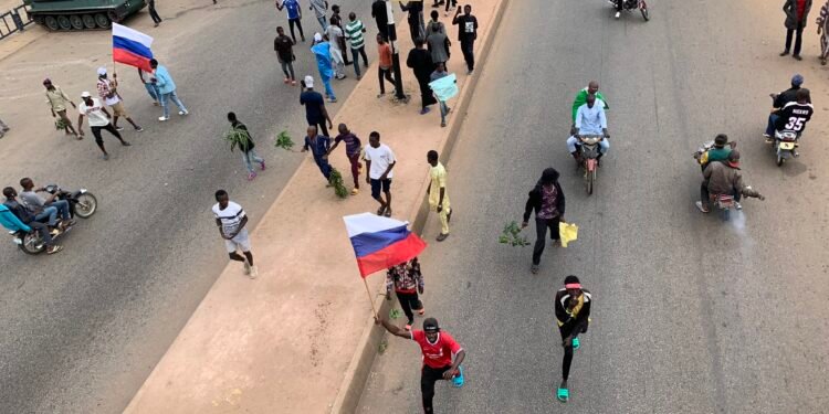 Flags at Nigerian Protests Could Signal Russian Plans to Expand Influence
