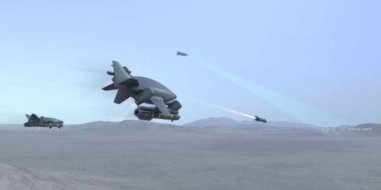 Mayman Demos Razor Tactical VTOL Drone Testbed at US Defense Airbase