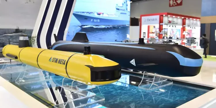 STM Unveils NETA 300 Unmanned Underwater Vehicle