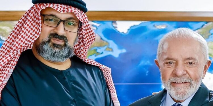 Brazilian President receives CEO of Abu Dhabi Investment Group