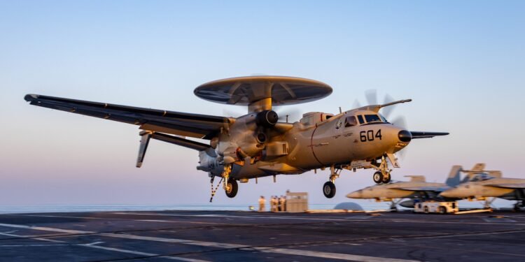 Northrop Reviews US Navy E-2D Hawkeye Avionics Upgrades