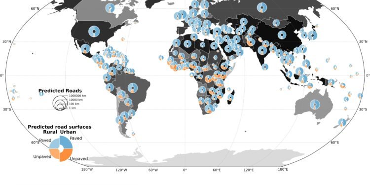 Paved or unpaved? Dataset can improve road surface data for transportation, safety and economic development