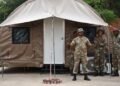 SAMHS unveils new Redeployable Camp Systems tents