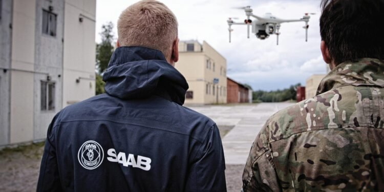 Saab Unveils New Drone Trainer That Functions as Both Asset and Threat