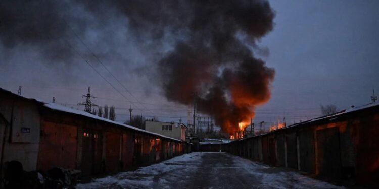 Ukraine Says It Struck Russian Oil Terminal