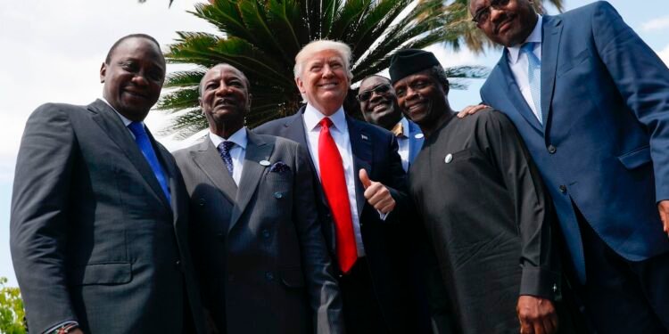 African countries that are not on Trump’s bad ‘immigration’ side