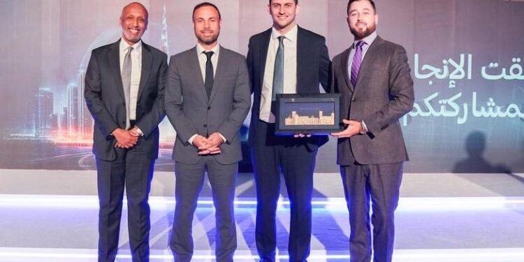 Azizi Developments wins ‘Top Contributing Developer Award’ at Dubai Land Department’s Partners Forum