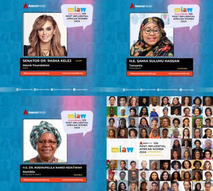 Tanzania President, Namibia President Elect and Merck Foundation Chief Executive Officer (CEO) named amongst 100 Most Influential African Women 2024